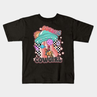 Cosmic Cowgirl Kids T-Shirt